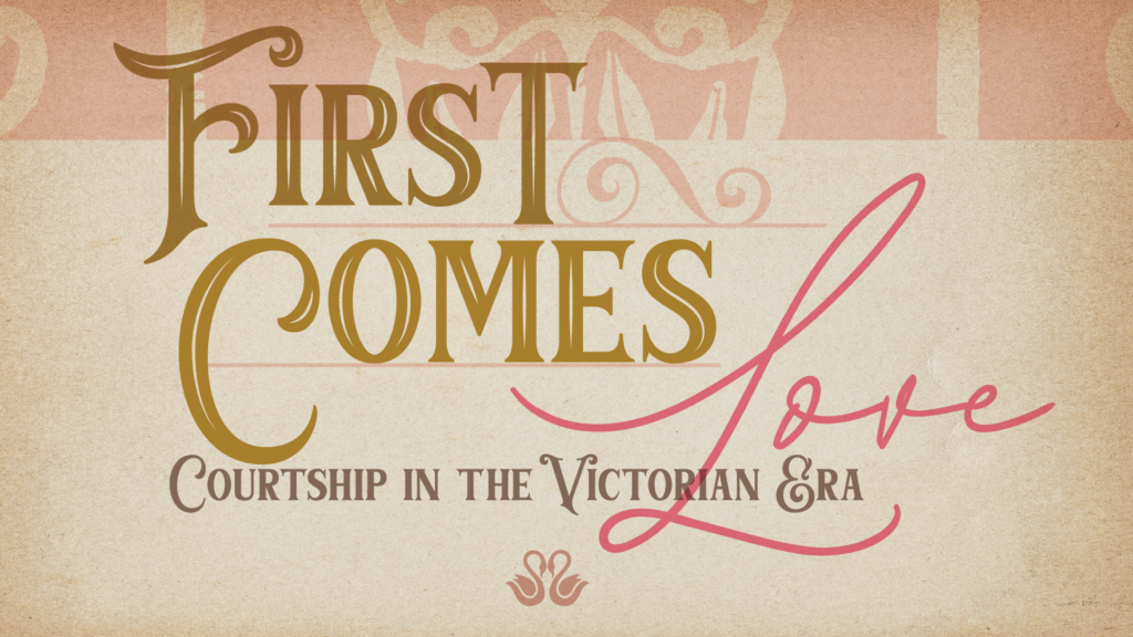 First Comes Love exhibition banner