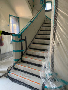 Remodel museum staircase